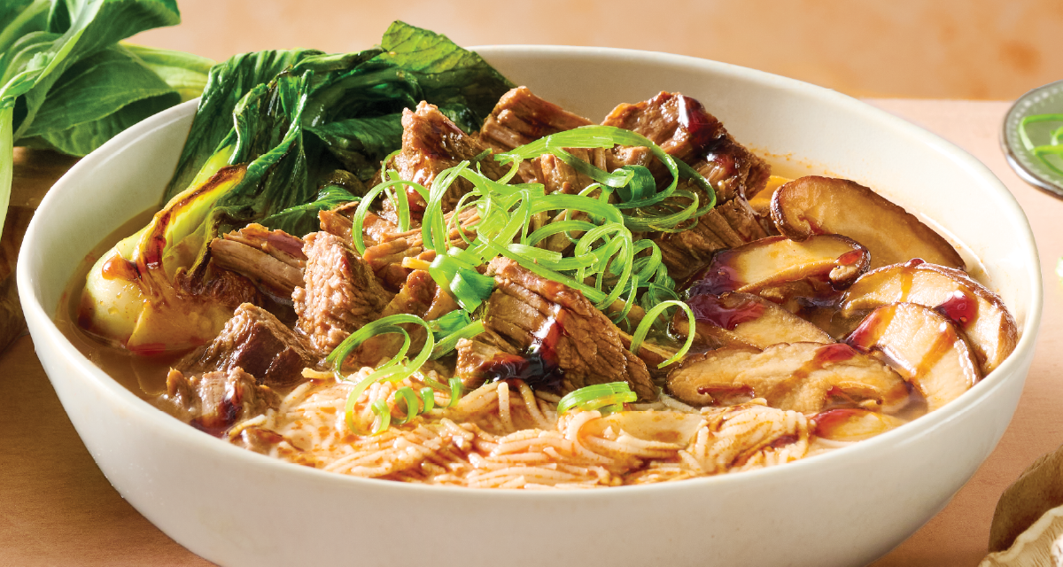 Umami Beef-and-Noodle Soup