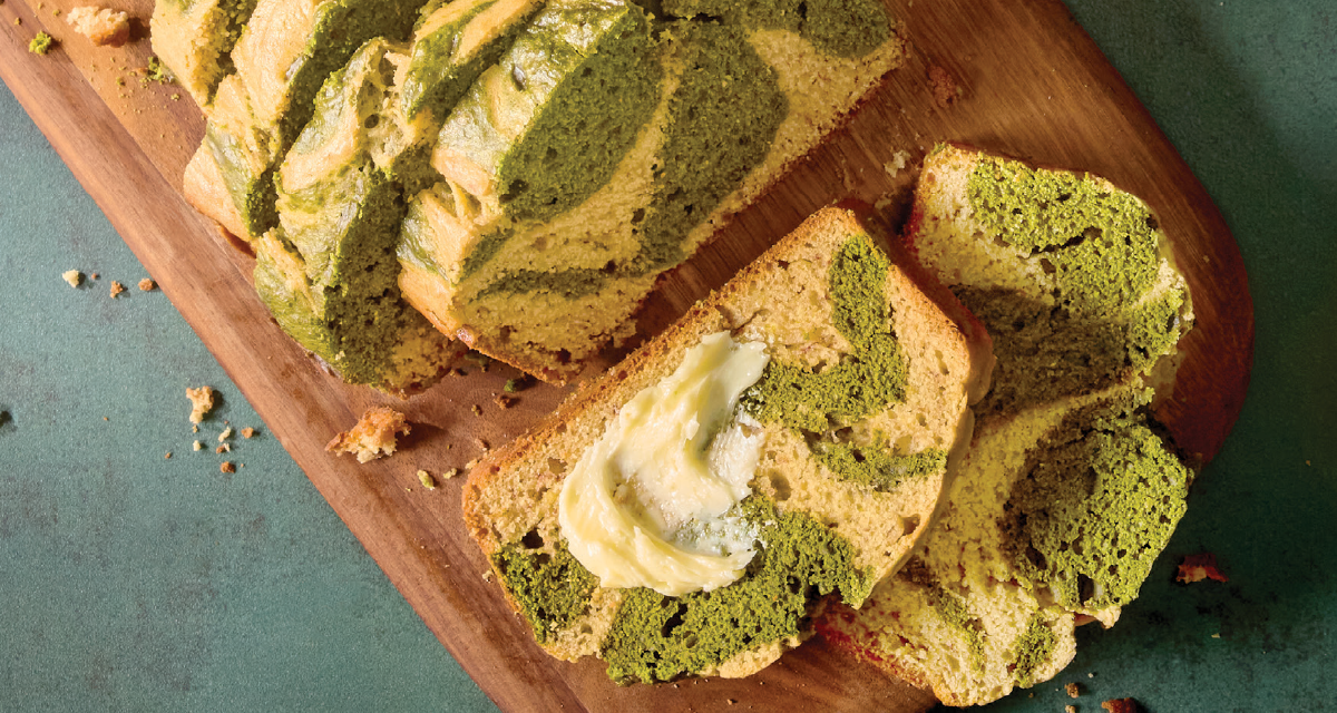 Matcha Banana Bread 