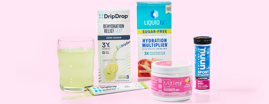 Assortment of hydration products