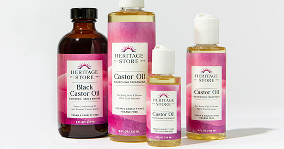 Heritage castor oil products