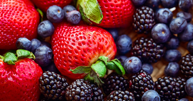 Strawberries 1 lb., Blueberries and Blackberries 6 oz