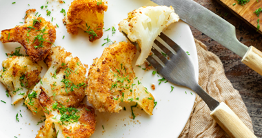 breaded cauliflower