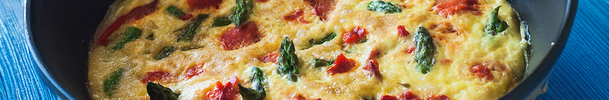 Smoked Salmon and Asparagus Frittata