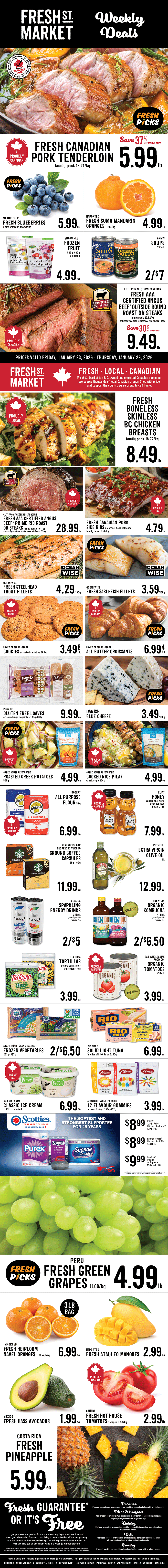 Upcoming Fresh St flyer