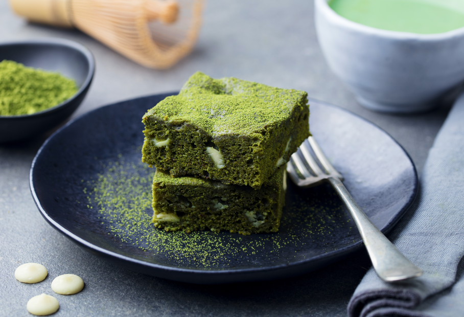 matcha brownies