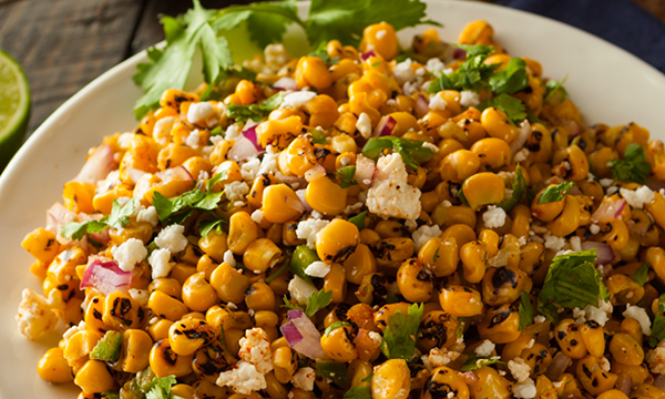 Grilled Corn Salad