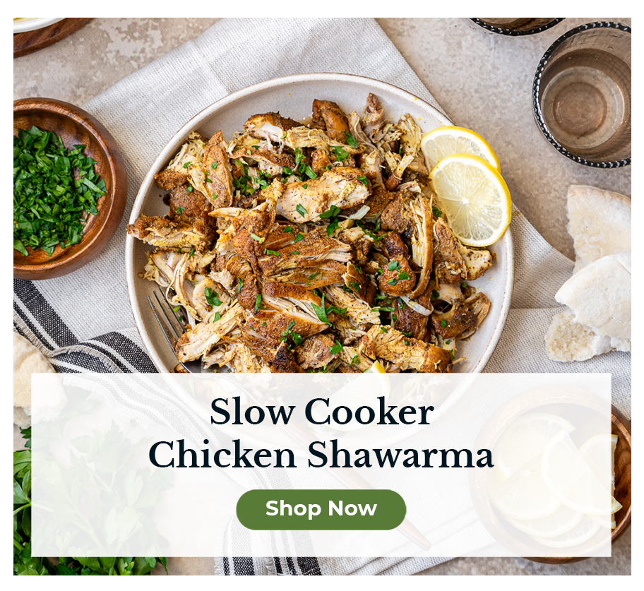 Slow Cooker Chicken Shawarma, Shop Now