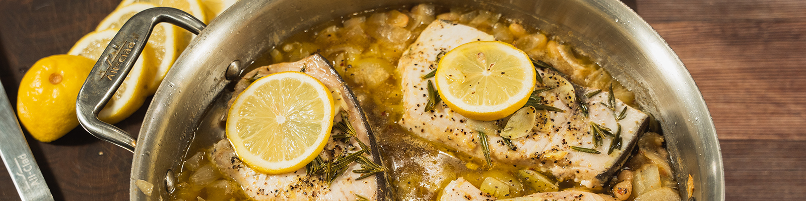 Baked Swordfish with Lemon