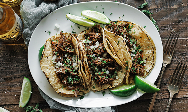 Instant Pot Barbacoa Beef Tacos