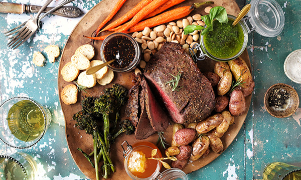 Dairy-Free Oven-Roasted Butcher Board