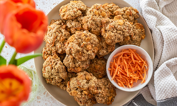 Carrot Oatmeal Cookies