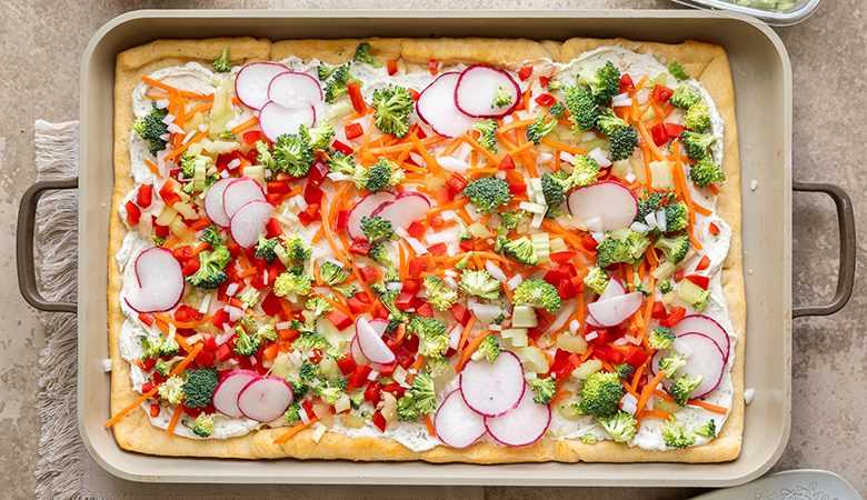 Cold Veggie Pizza