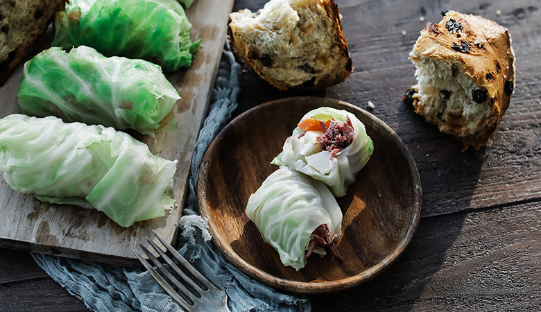 Corned Beef Cabbage Rolls