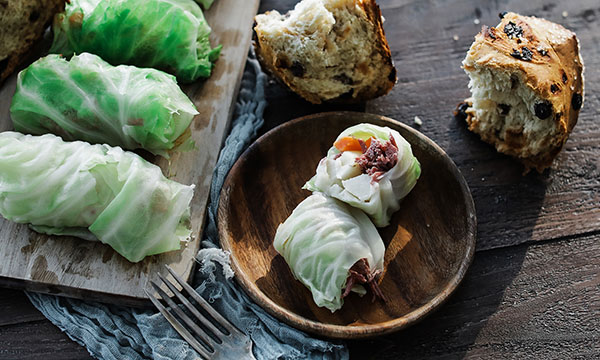 Corned Beef Cabbage Rolls