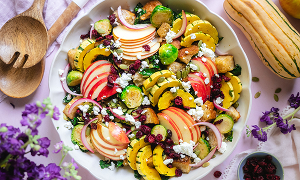 Fall Panzanella Salad