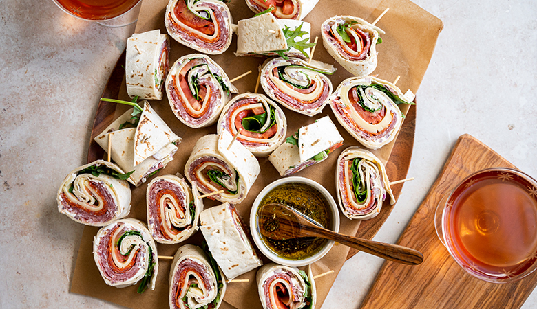 Italian Sub Pinwheels