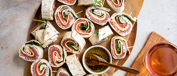 Italian Sub Pinwheels