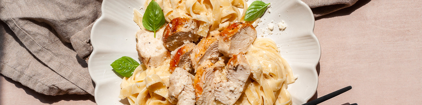 One Pot Chicken Alfredo