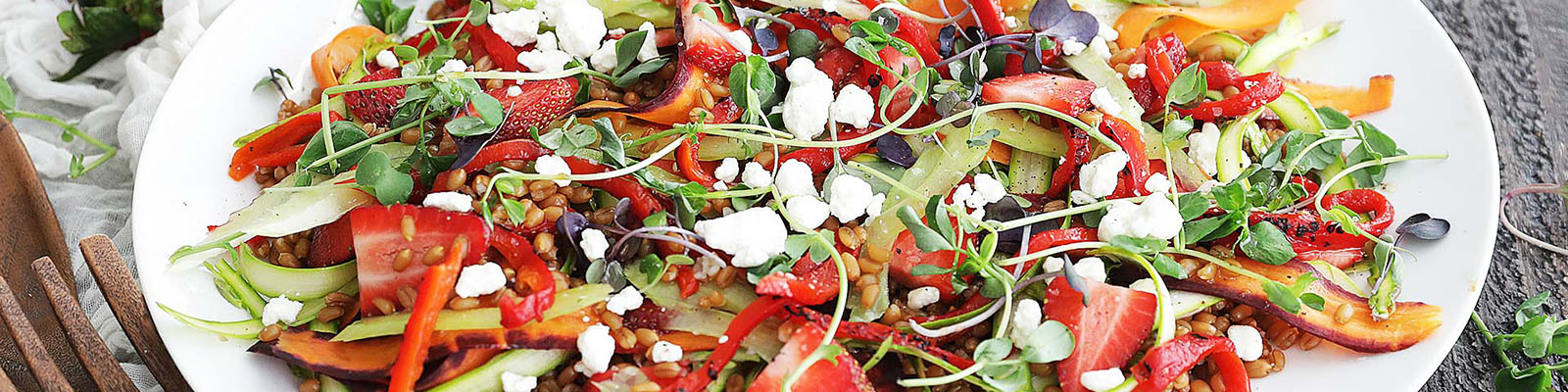 Spring Wheat Berry Salad