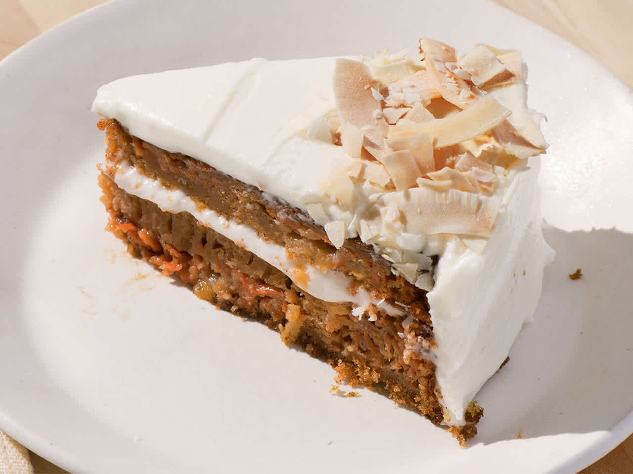 Carrot Cake with Maple Labneh Frosting