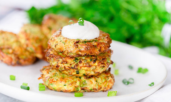 Air Fryer Zucchini Fritters