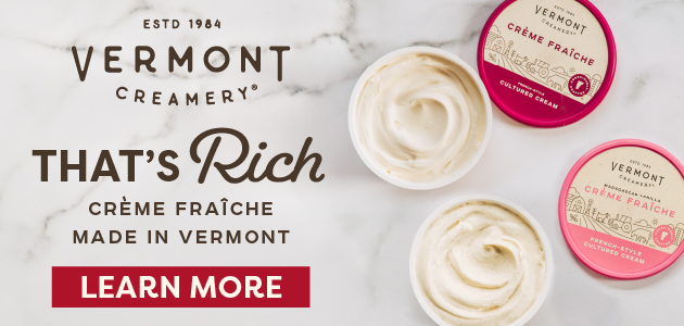 Vermont Creamery: Established 1984. That's Rich Creme Fraiche. Made in Vermont. Learn More.