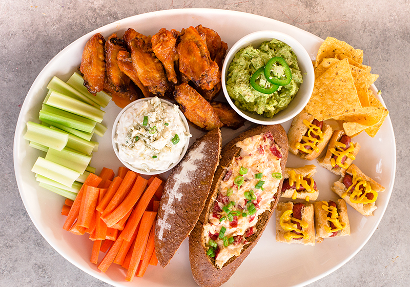 Recipe: Game Day Snack Board