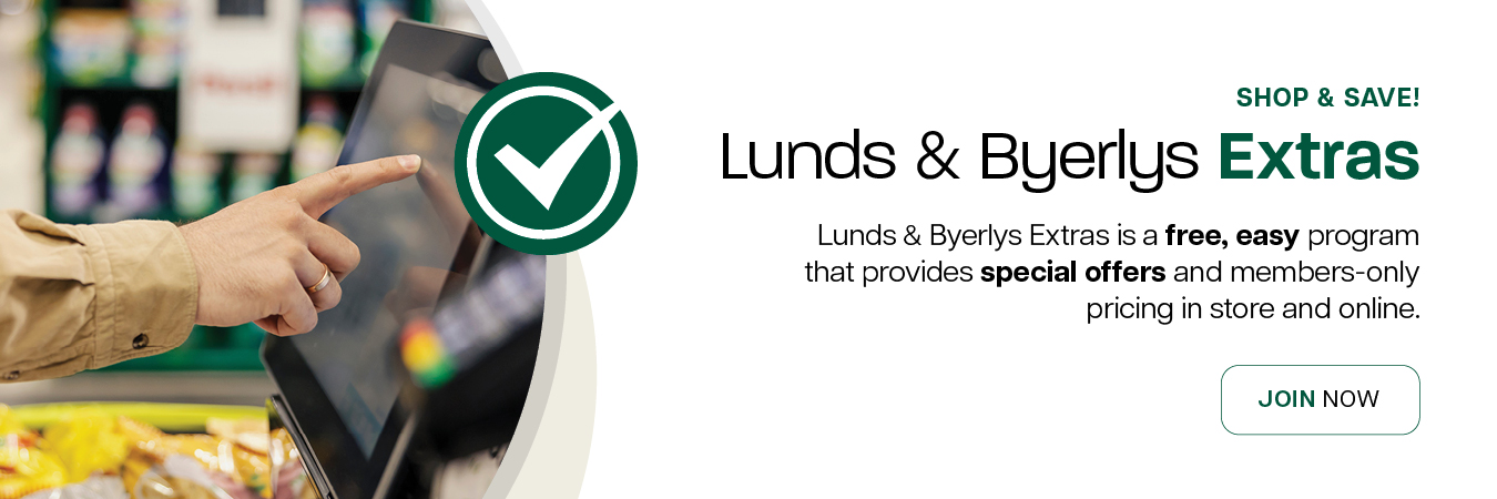 Shop & Save. L&B Extras is a free, easy program that provides special offers and members-only pricing in store and online. Enter your phone number at checkout to start saving! Button: JOIN NOW.