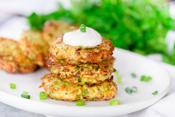 Air Fryer Zucchini Fritters