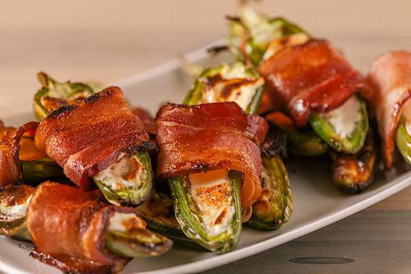 Recipe: Brown Sugar Bacon-Wrapped Cream Cheese Stuffed Jalapeños
