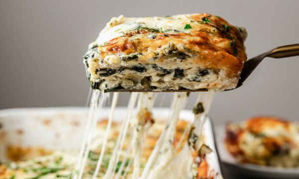 Recipe: Spinach Artichoke Lasagna