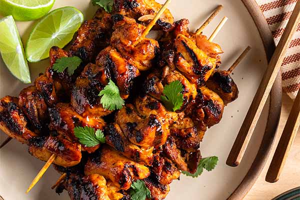 Recipe: Grilled Chipotle Chicken Skewers