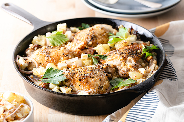 Recipe: Moroccan Spice Skillet Chicken