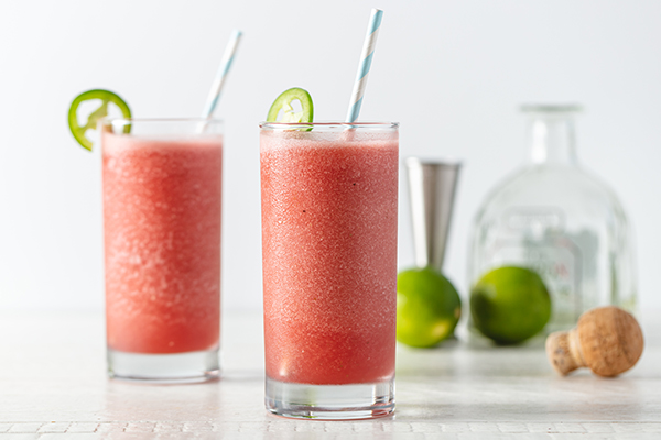 Recipe: Spicy Watermelon, Lime & Tequila Slushy