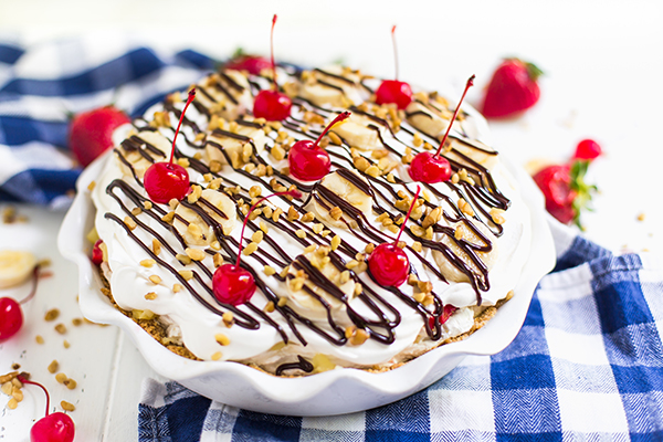 Recipe: Banana Split Pie