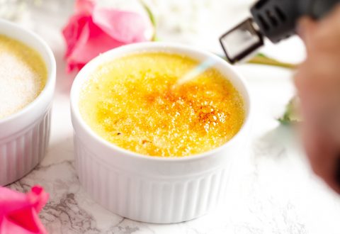 Vanilla Bean Crème Brûlée for Two