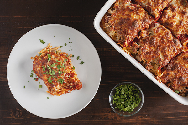 Recipe: Easy Baked Spaghetti