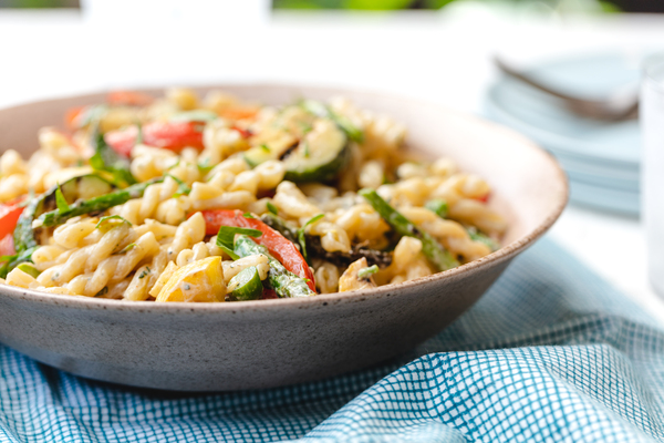 Recipe: Grilled Veggie Pasta Salad