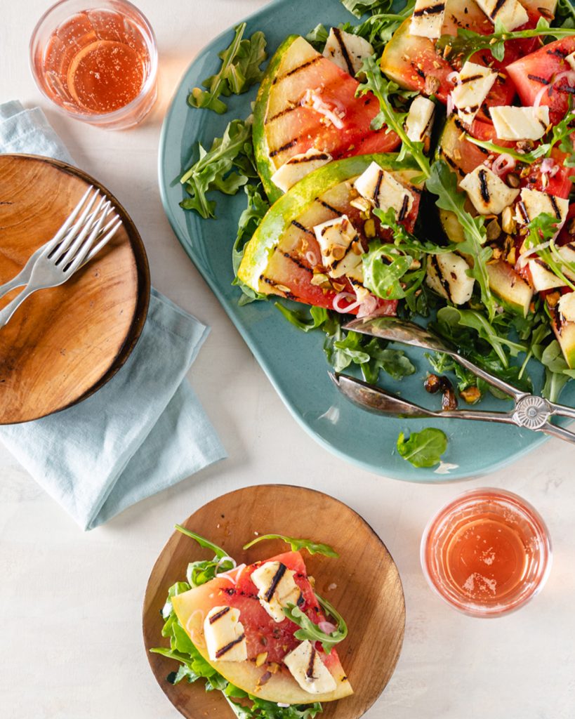 Recipe: Grilled Watermelon Halloumi Salad