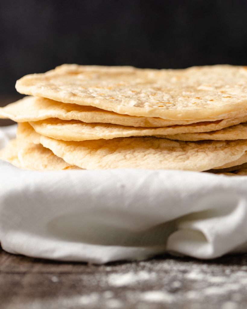 Easy Homemade Flour Tortillas
