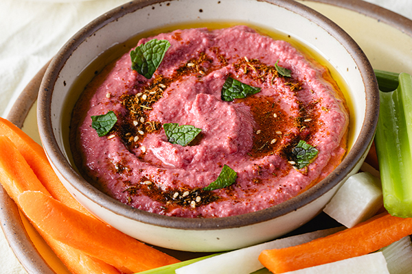 Recipe: 3-Step Za’atar Beet Dip