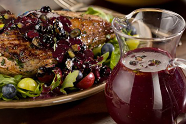 Recipe: Fresh Blueberry Chicken and Pork Marinade & Balsamic Vinaigrette