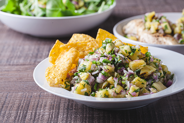 Grilled Pineapple Salsa