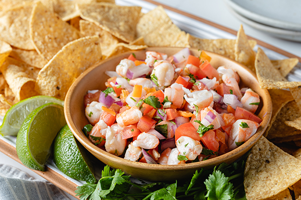 Spicy Shrimp Salsa
