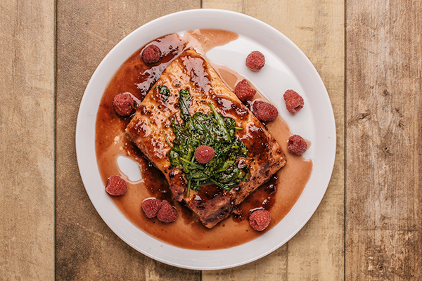 Recipe: Salmon with Raspberry Chipotle Glaze
