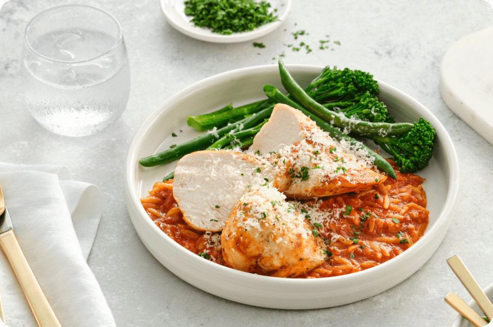 One Pan Chicken Risoni