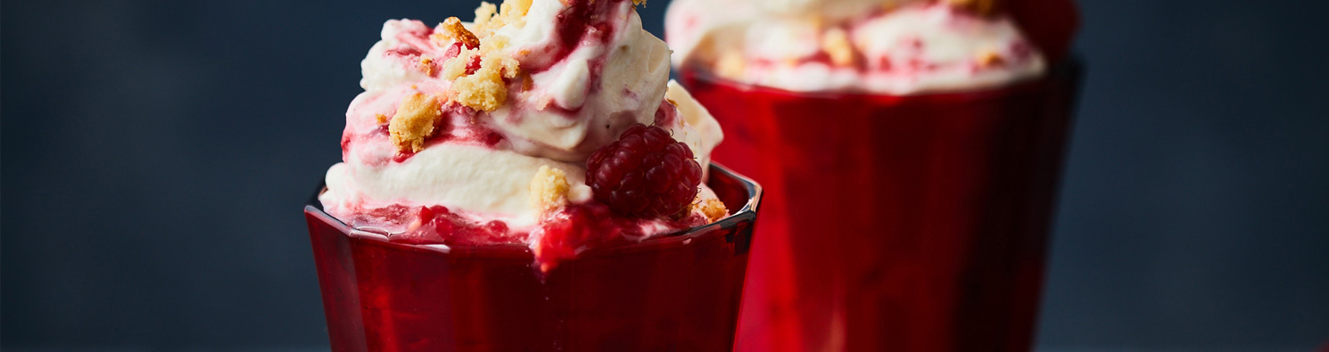 White Chocolate Raspberry Fool