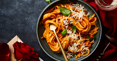 Valentine's Vodka Linguine