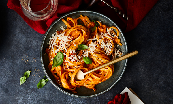 Valentine's Vodka Linguine