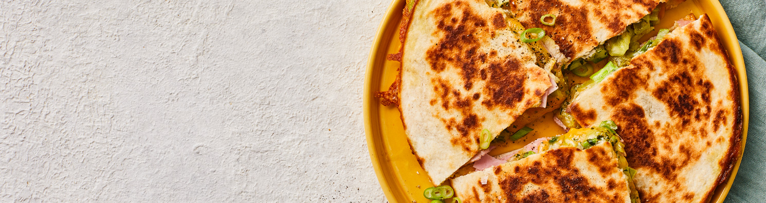 Air Fryer Rainbow Quesadillas